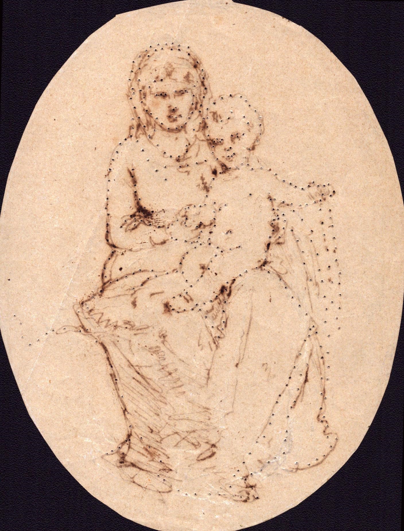 Serie di otto schizzi con soggetti varii