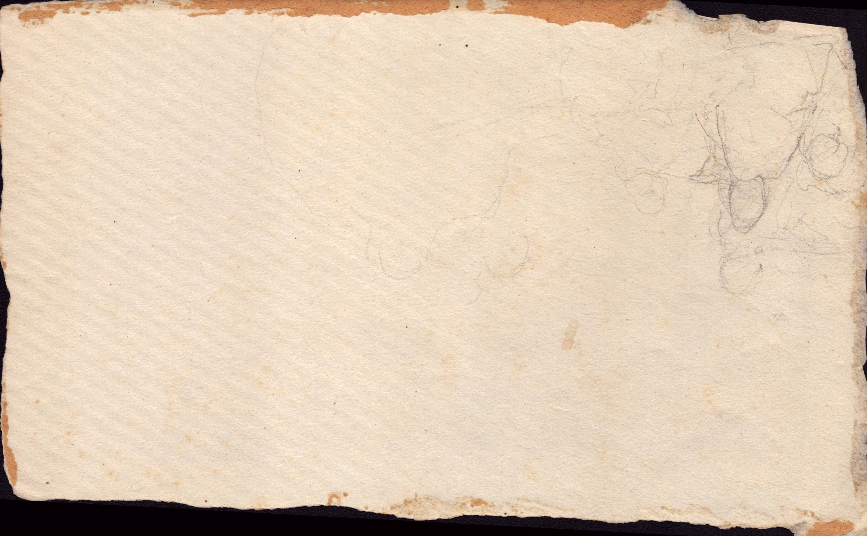 Serie di otto schizzi con soggetti varii