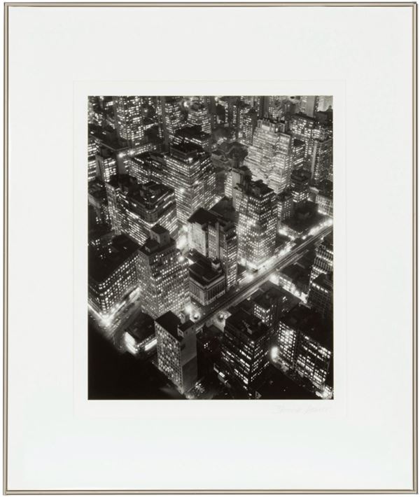 BERENICE ABBOTT - New York at night