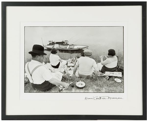 HENRI CARTIER-BRESSON - On the banks of the Marne