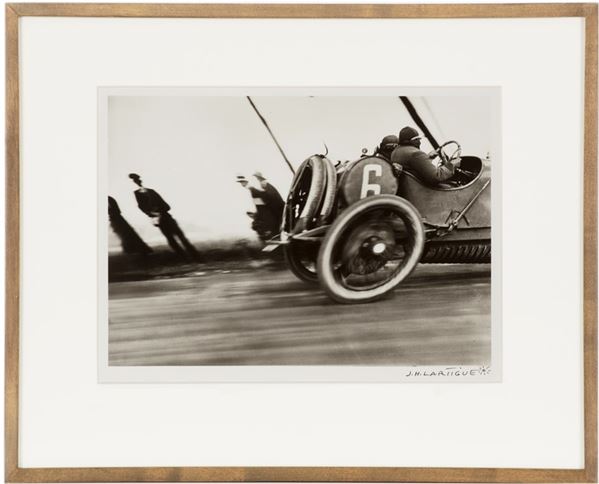 JACQUES-HENRI LARTIGUE - Grand Prix Delage