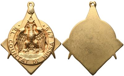Medaglia R. L. "countat De Nissa" 475 (53 MM)