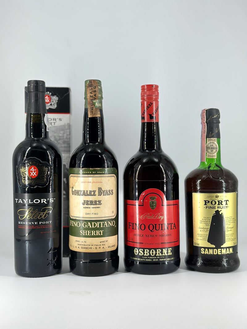 Selezione Porto, Taylor's - Gonzalez Byass - Osborne - Sandeman