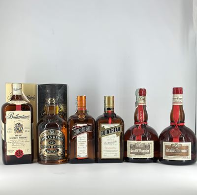 Selezione Spiriti, Ballantine's - Chivas - Cointreau - Grand Marnier