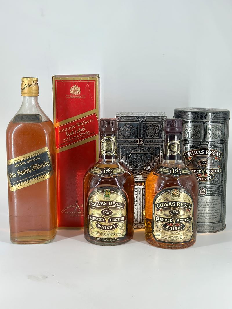 Selezione, Whisky - Johnnie Walker - Chivas