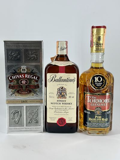 Selezione, Whisky - Chivas - Ballantine's - The Tormore