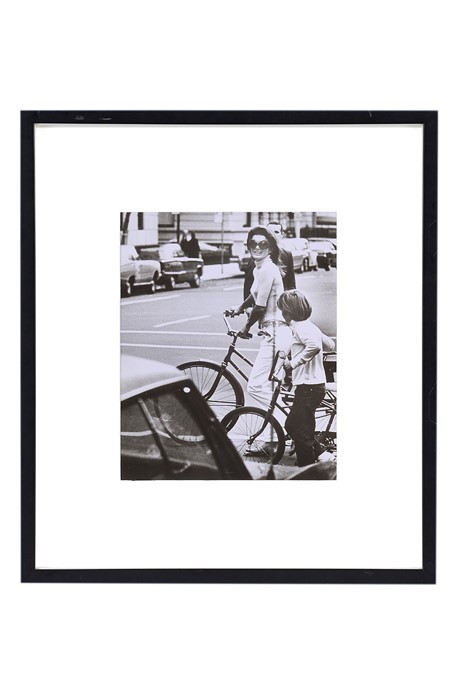 Jackie Kennedy with son John Jr. Central Park