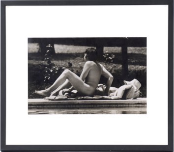 Brigitte Bardot and Gunther Sachs in their villa along the old Via Appia