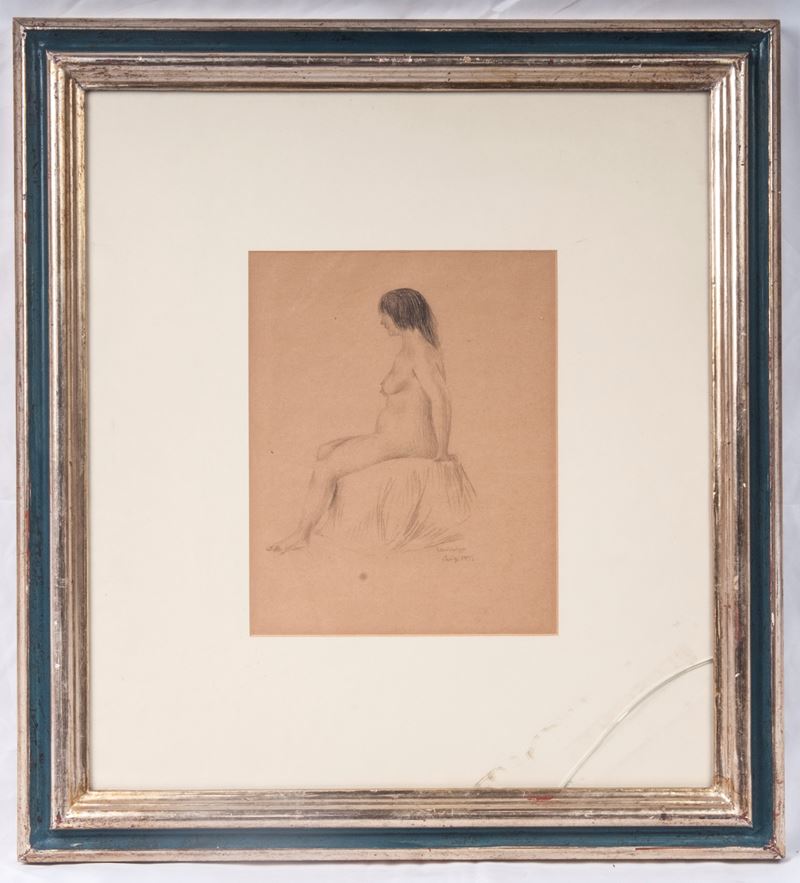 Domenico Cantatore - Nudo di Donna