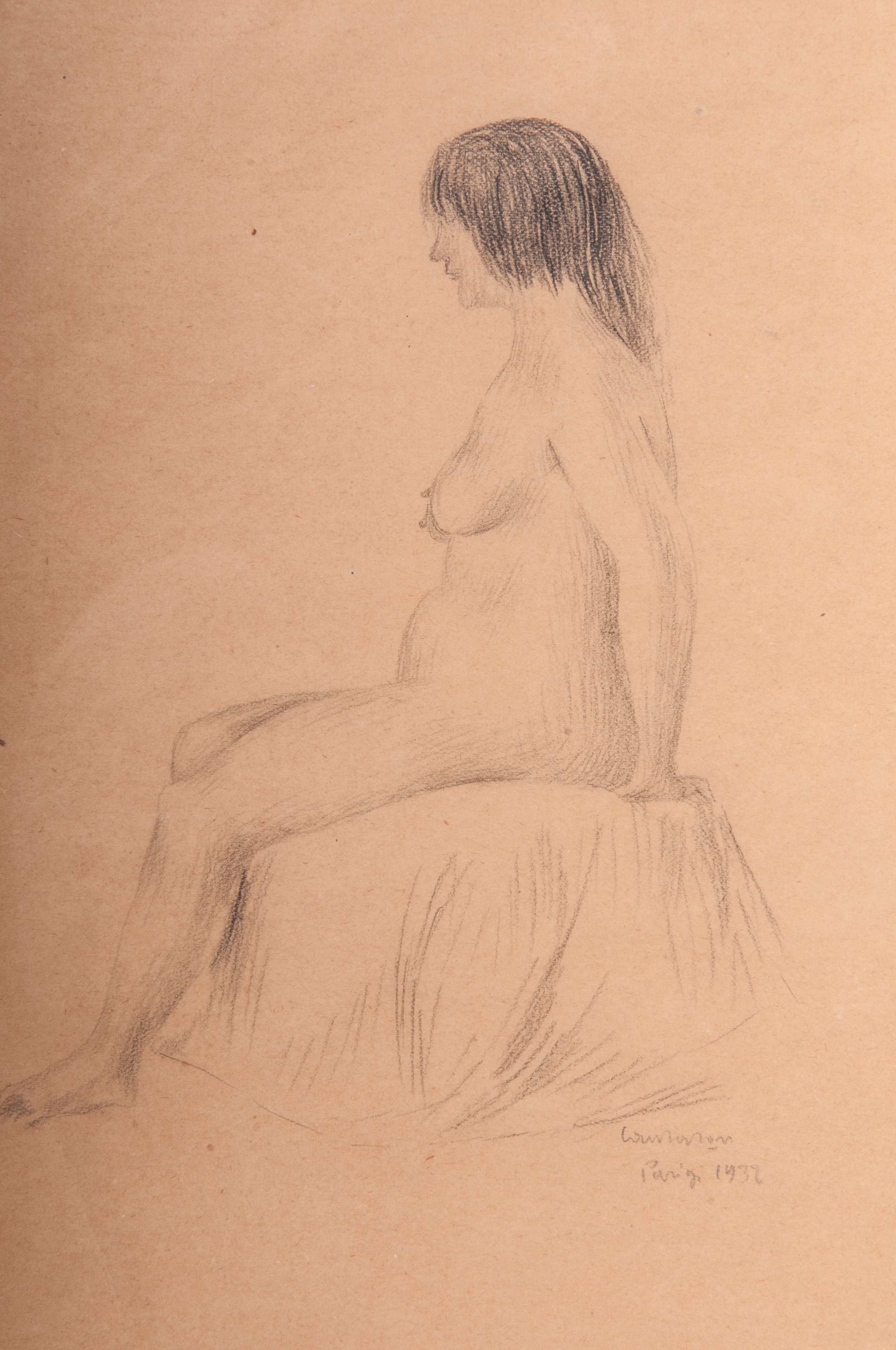 Domenico Cantatore - Nudo di Donna