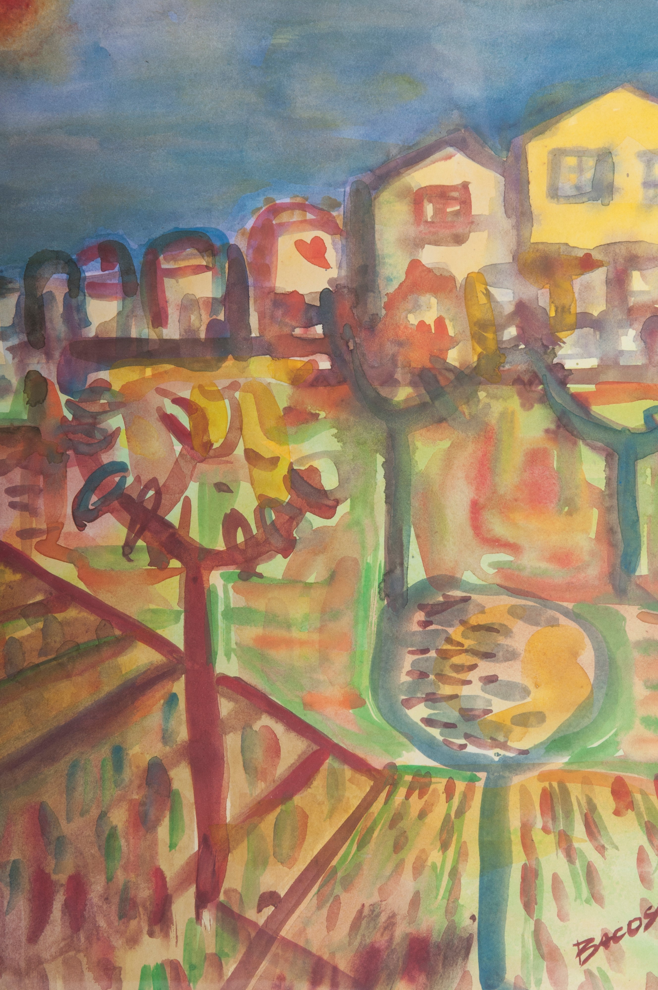 Manlio Bacosi - Paesaggio Urbano