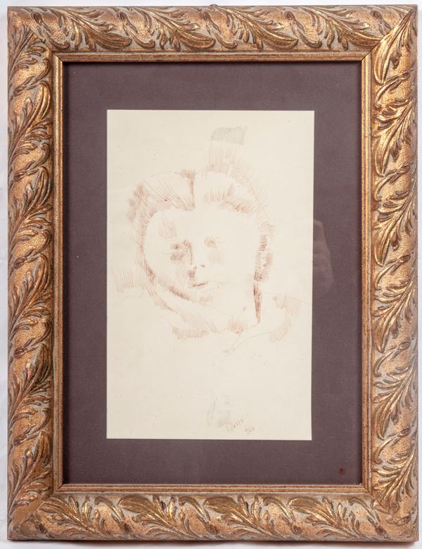 FRANCO VILLORESI - Child&#39;s head