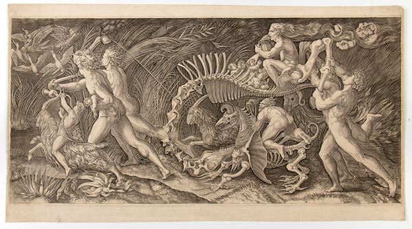 Agostino Veneziano detto Agostino dei Musi - Lo Stregozzo