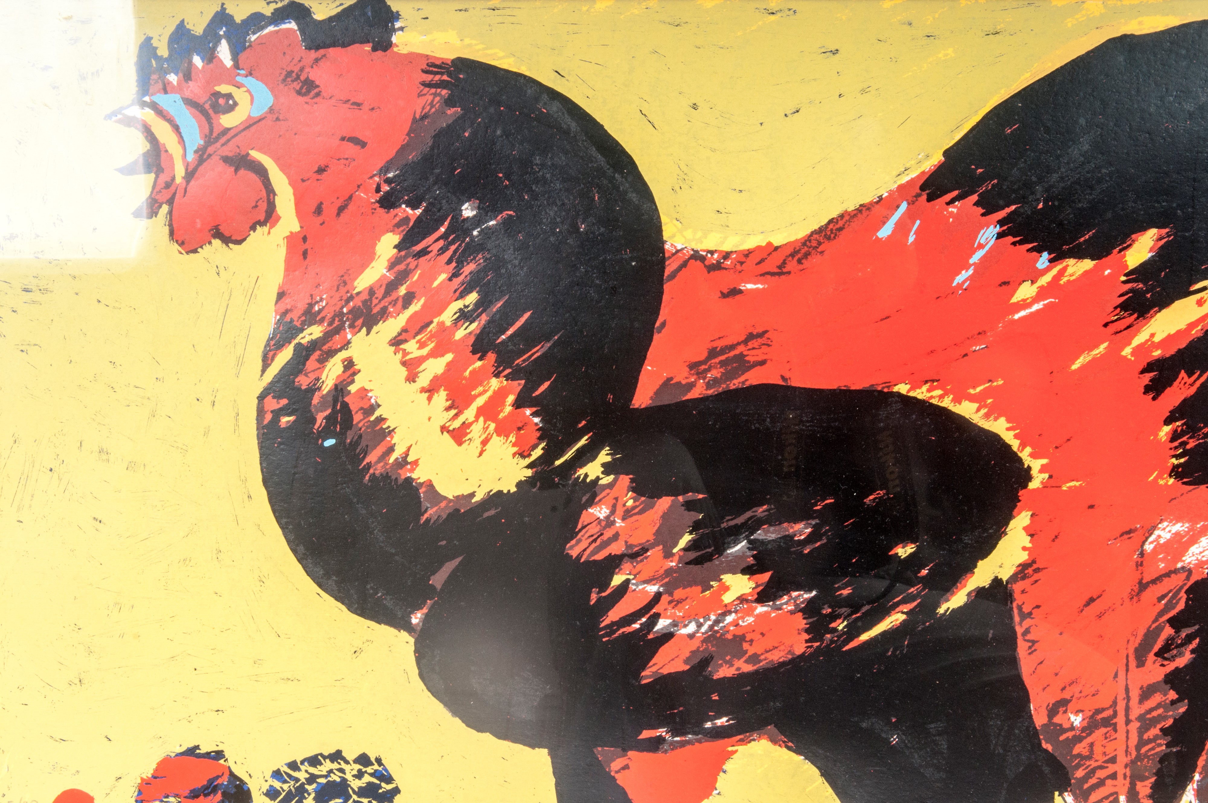 Gallo, multiplo su carta