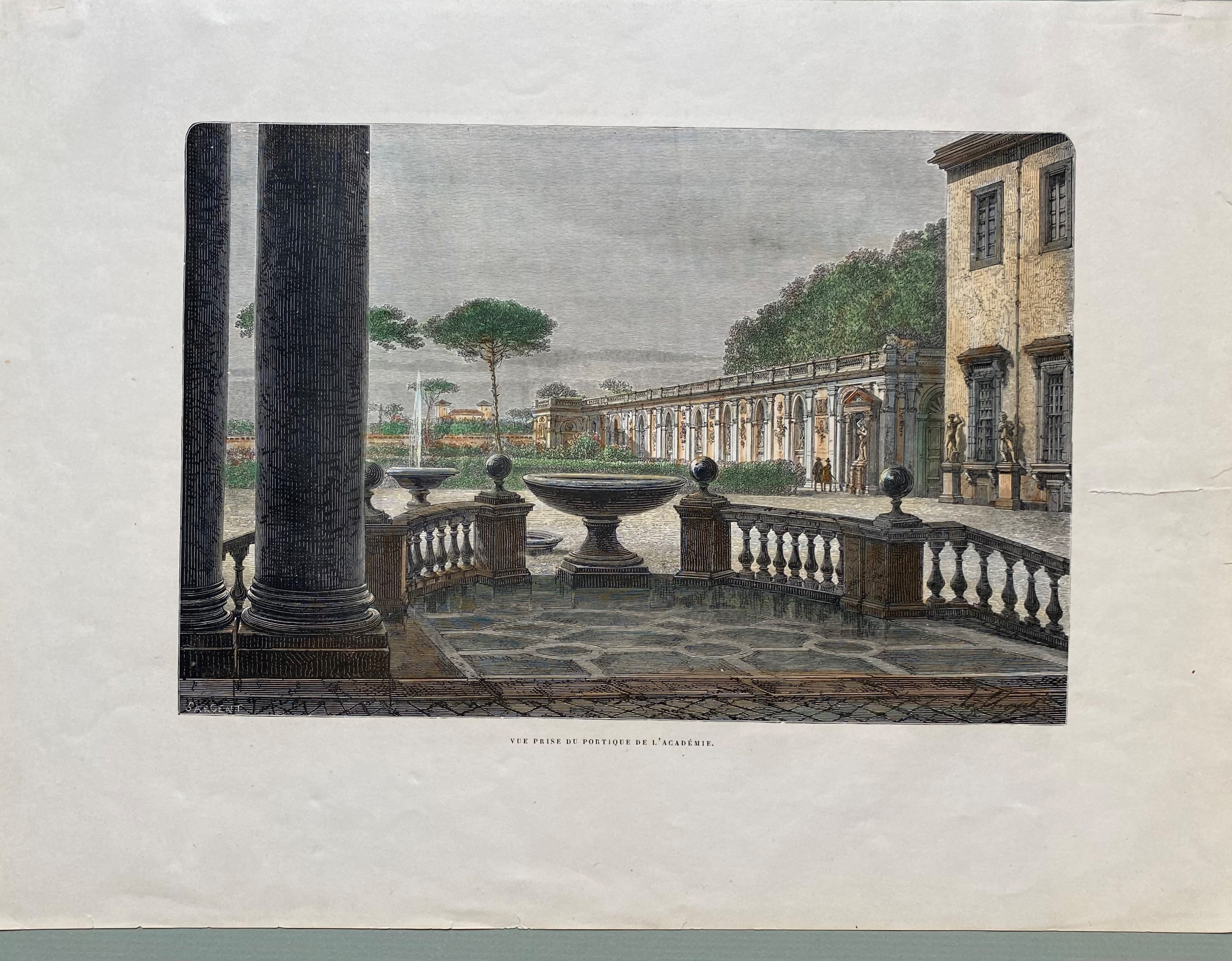 Vedute di Ville Romane | Vedute di Antichità Romane