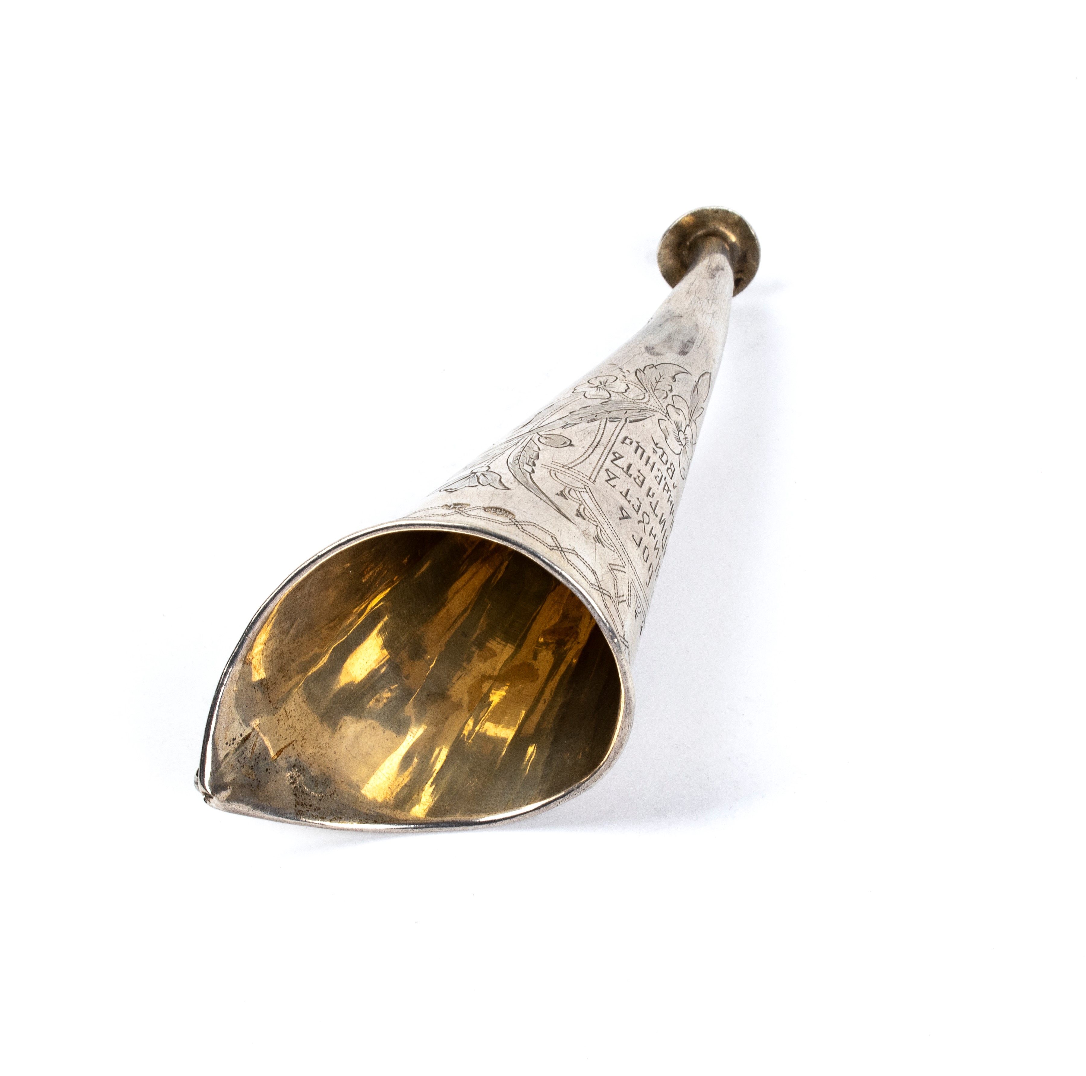 Corno russo in argento