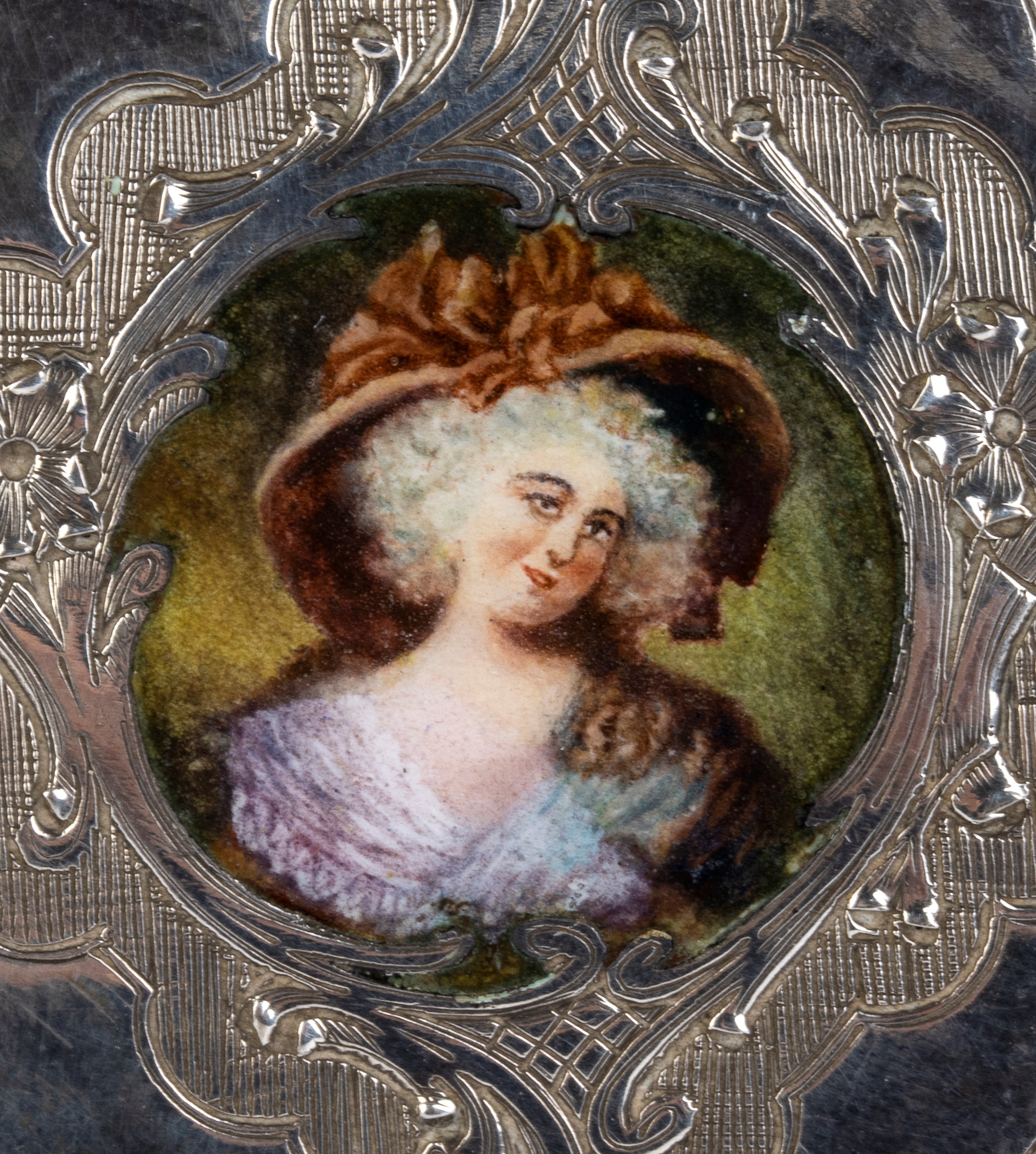 Tabacchiera italiana e portafiammiferi, argento 800/1000 e 830/1000