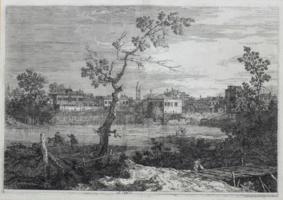 Veduta di Dolo sulla Riva del Fiume