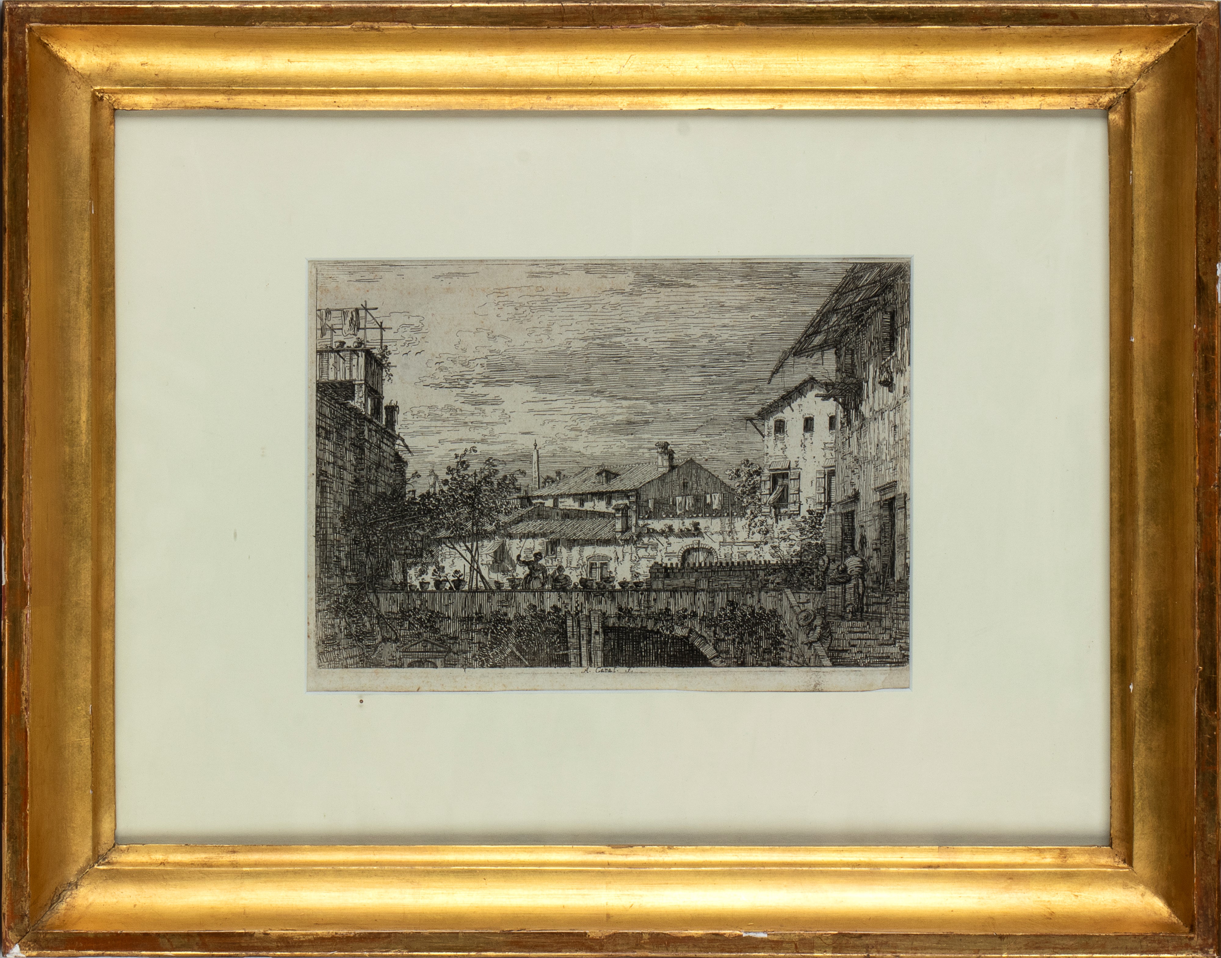 Giovanni Antonio Canal il Canaletto - La Terrazza