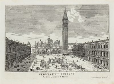 Veduta della Piazza Verso la Chiesa di S. Marco