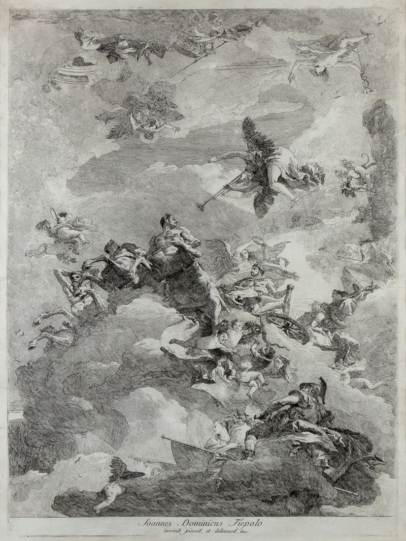 Giandomenico Tiepolo - Il Trionfo di Ercole
