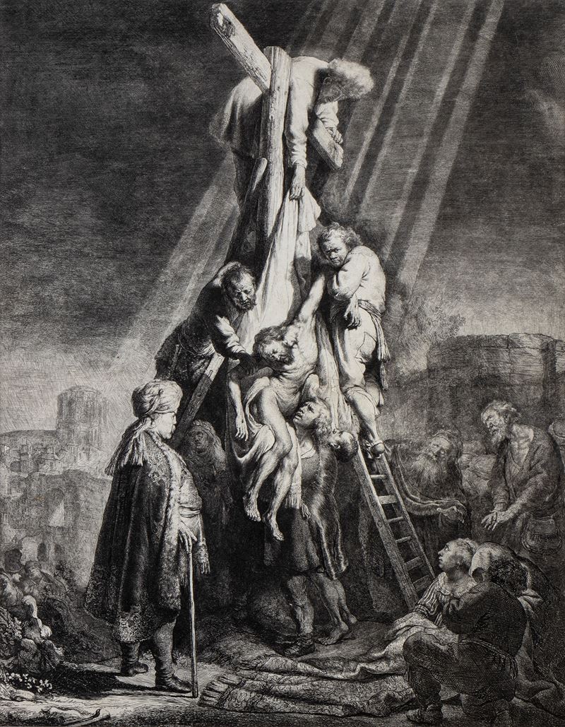 Rembrandt Van Rijn - Deposizione