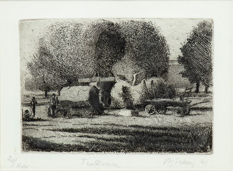 Virgilio Tramontin - Trebbiatura