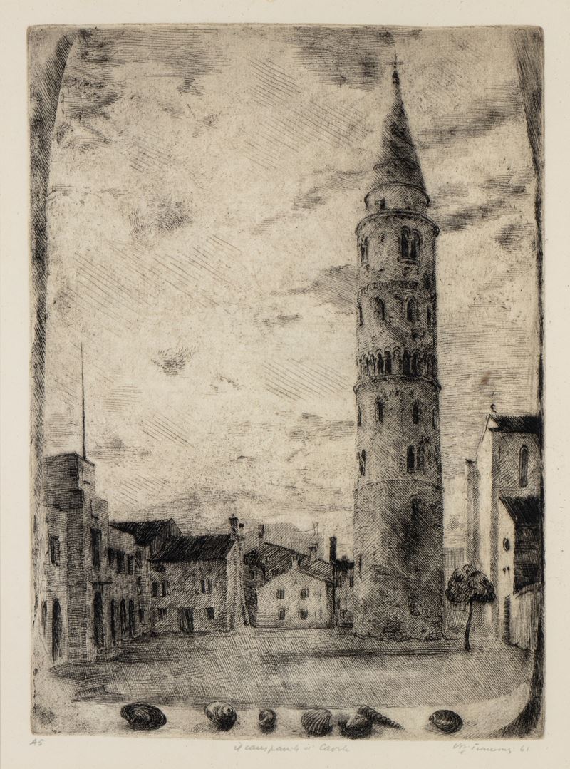 Virgilio Tramontin - Il Campanile di Caorle