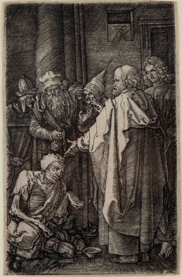 Saint Peter and Saint John Healing a Cripple at the Gate of the Temple