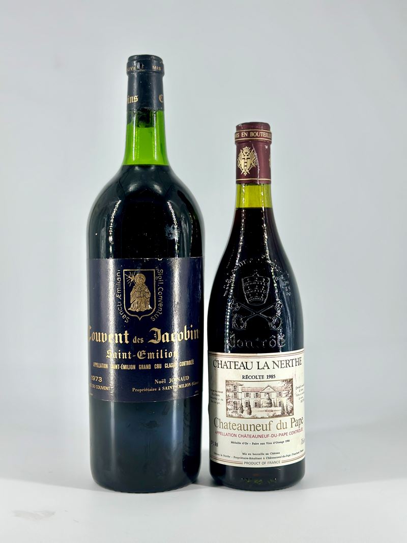 Château La Nerthe Châteauneuf du Pape - Couvent des Jacobins Saint-Emilion Grand Cru