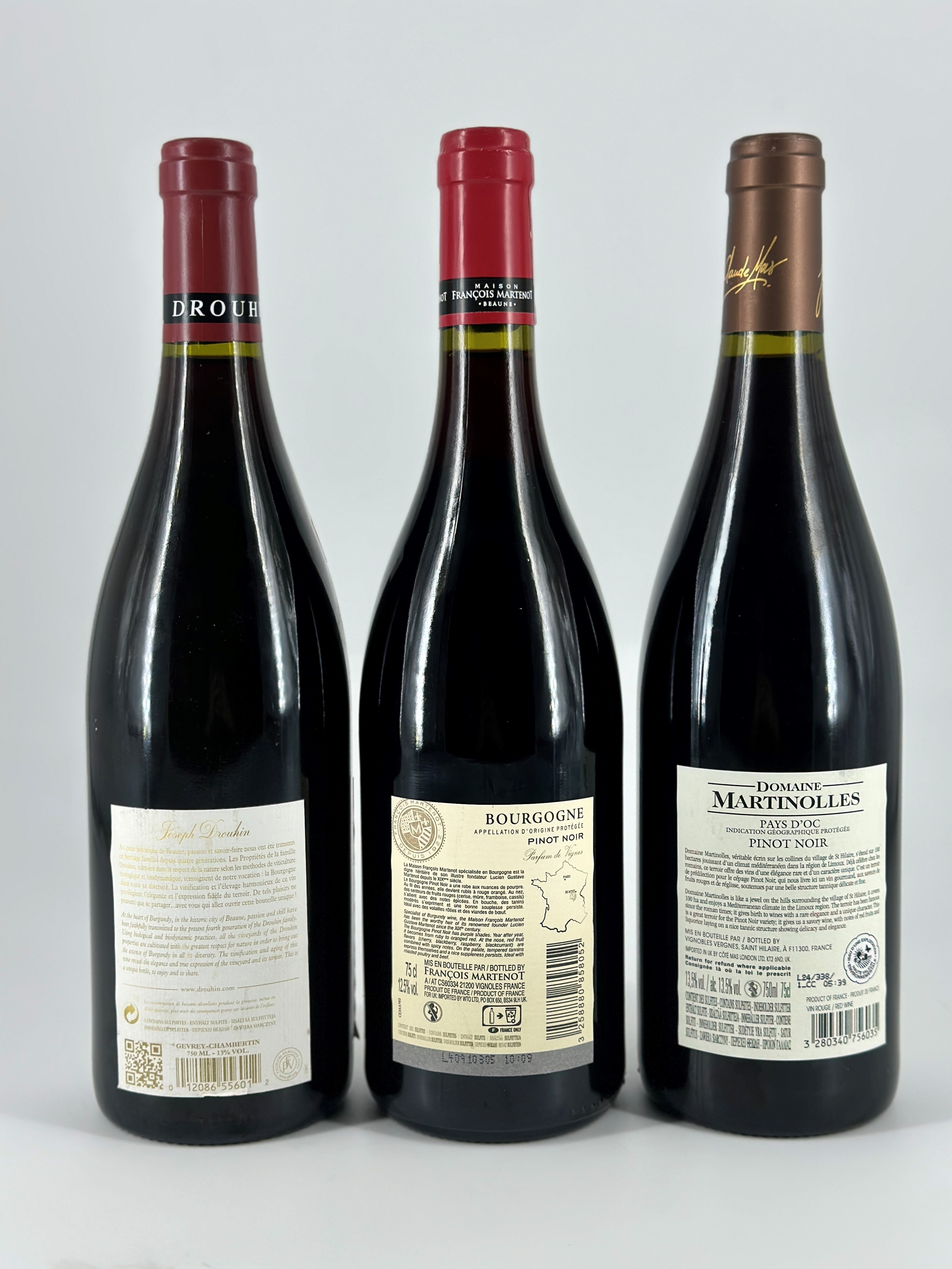 Selezione Borgogna, François Martenot - Joseph Drouhin - Domaine Martinolles