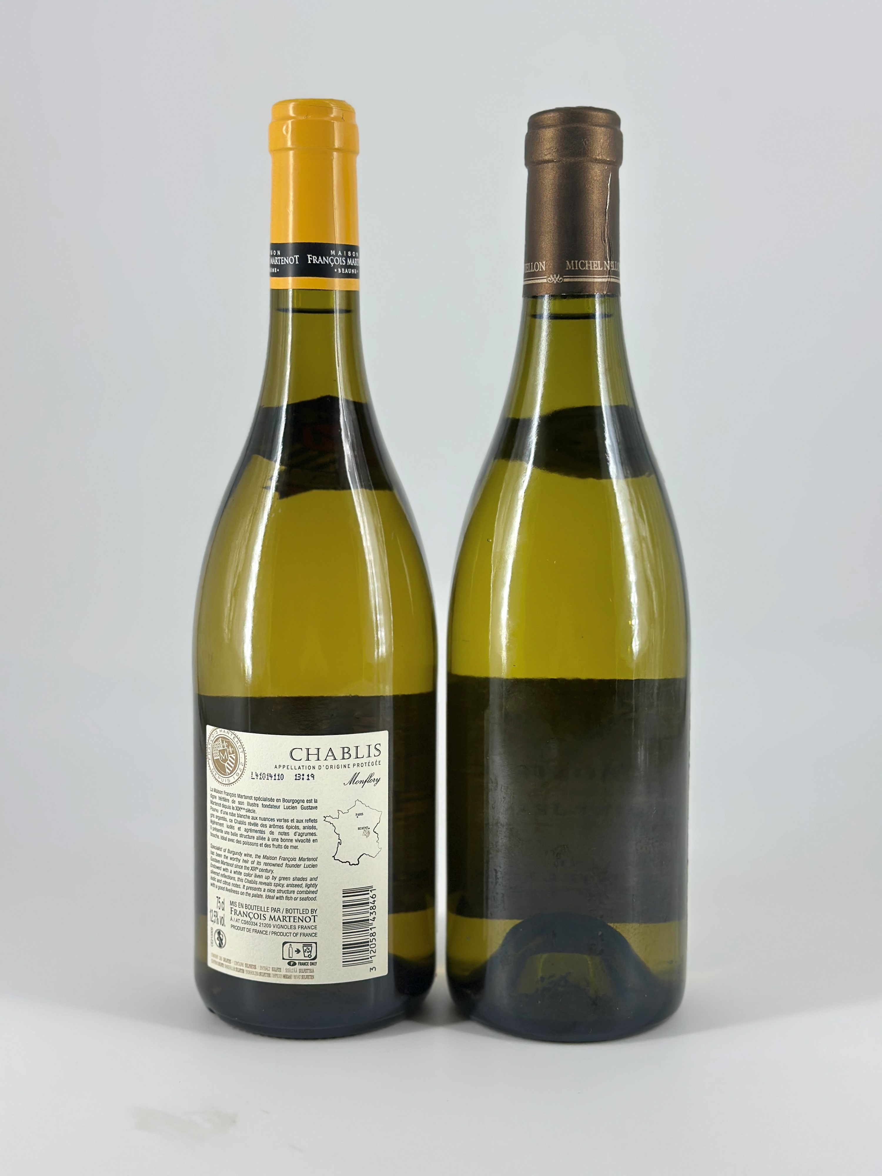 Michel Niellon, Chassagne Montrachet Clos Saint Jean - François Martenot, Chablis