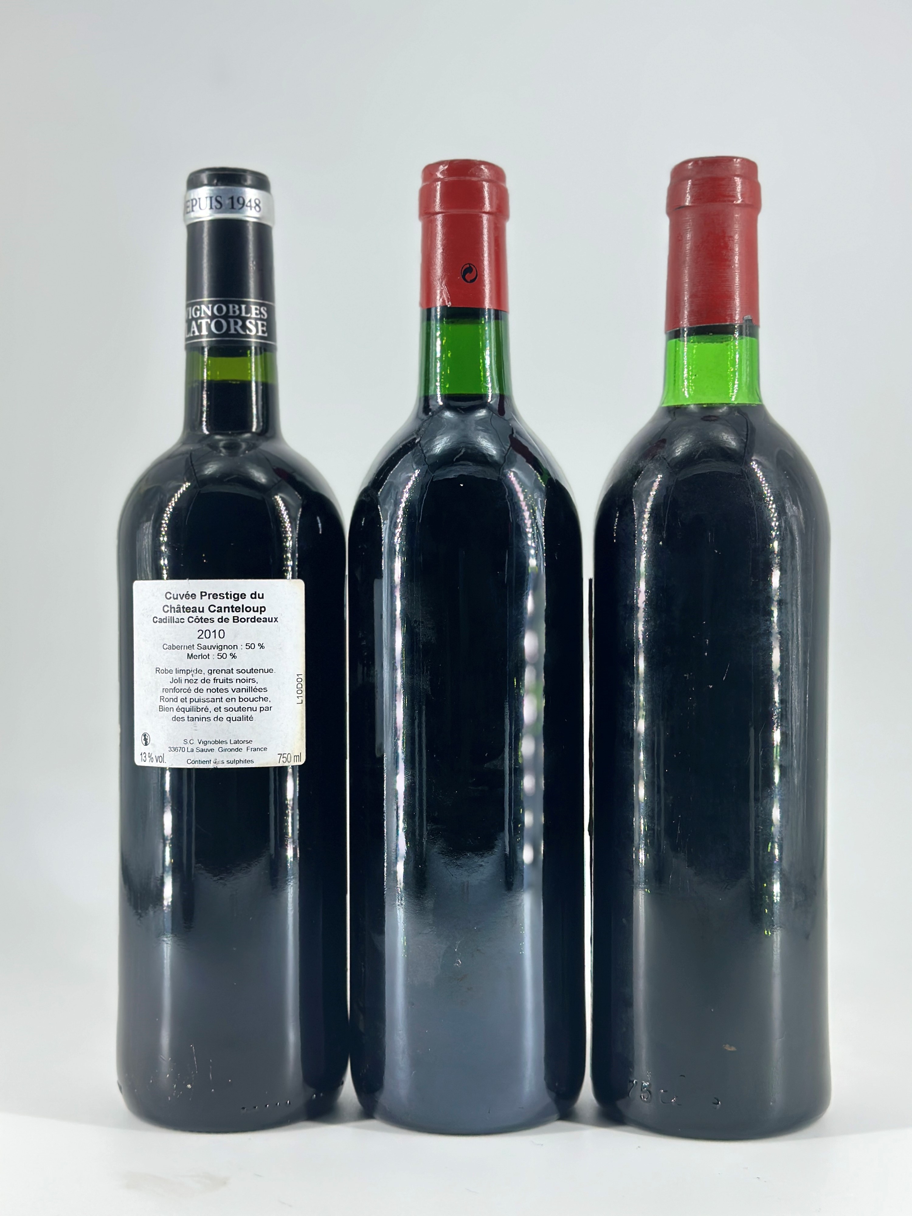 Château Larcis Ducasse - Château Figeac - Château Canteloup