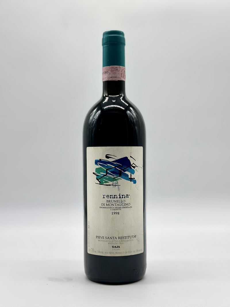 Rennina Gaja / Pieve Santa Restituta 1998 1 Bot