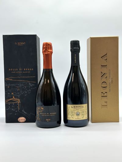 Frescobaldi, Leonia Metodo Classico - il Borro, Bolle di Borro Rosè Metodo Classico