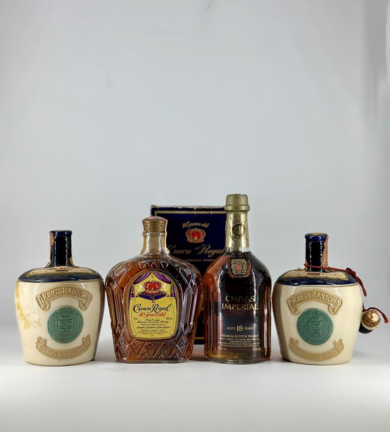 Selezione Whisky, King's Ransom - Crown Royal - Chivas Imperial