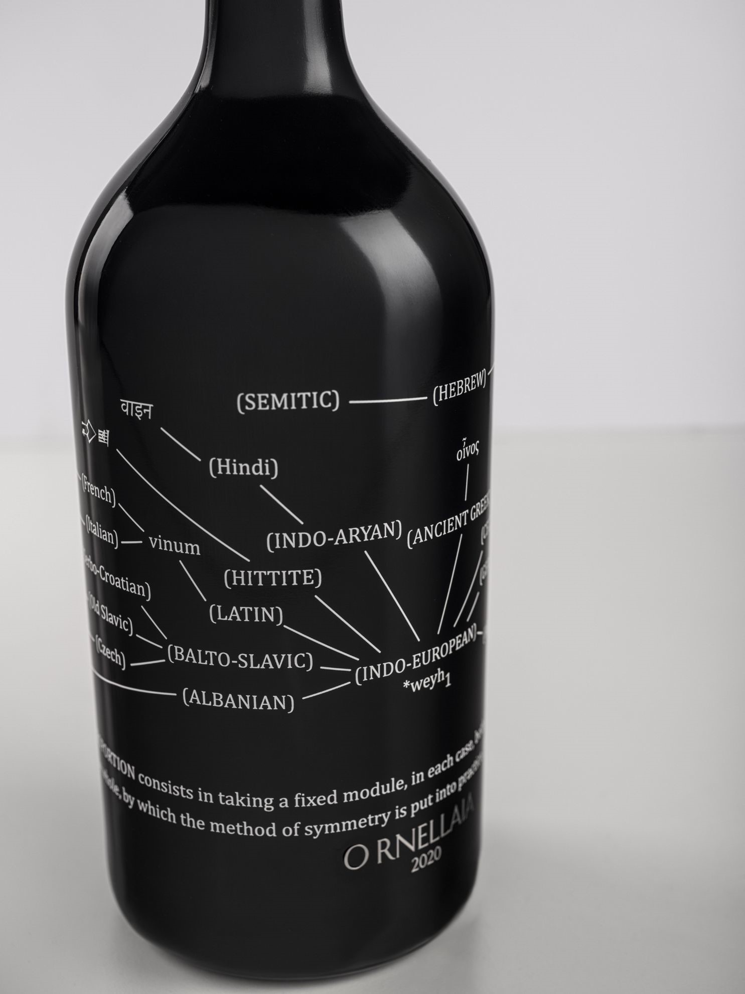 Tenuta Dell'ornellaia, Ornellaia la Proporzione di Joseph Kosuth