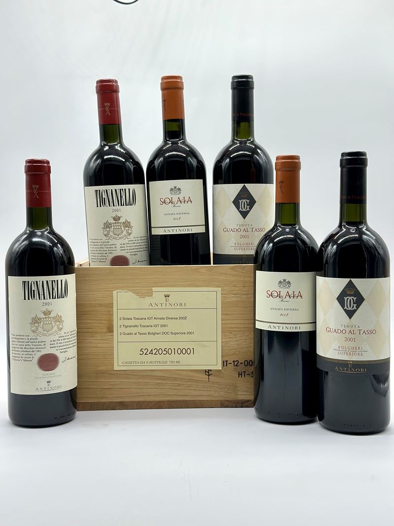 Selezione Antinori, Tignanello - Solaia - Guado al Tasso