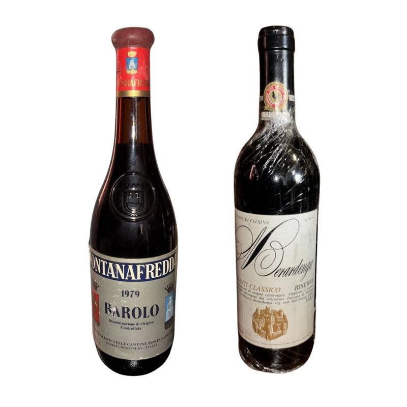 Fontanafredda, Barolo - Fattoria di Felsina, Chianti Riserva Berardenga