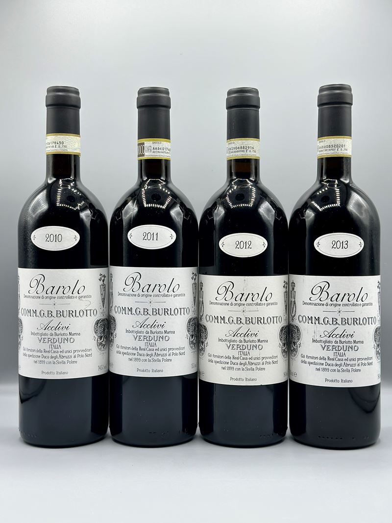 Comm. G.B. Burlotto, Barolo Acclivi Verticale