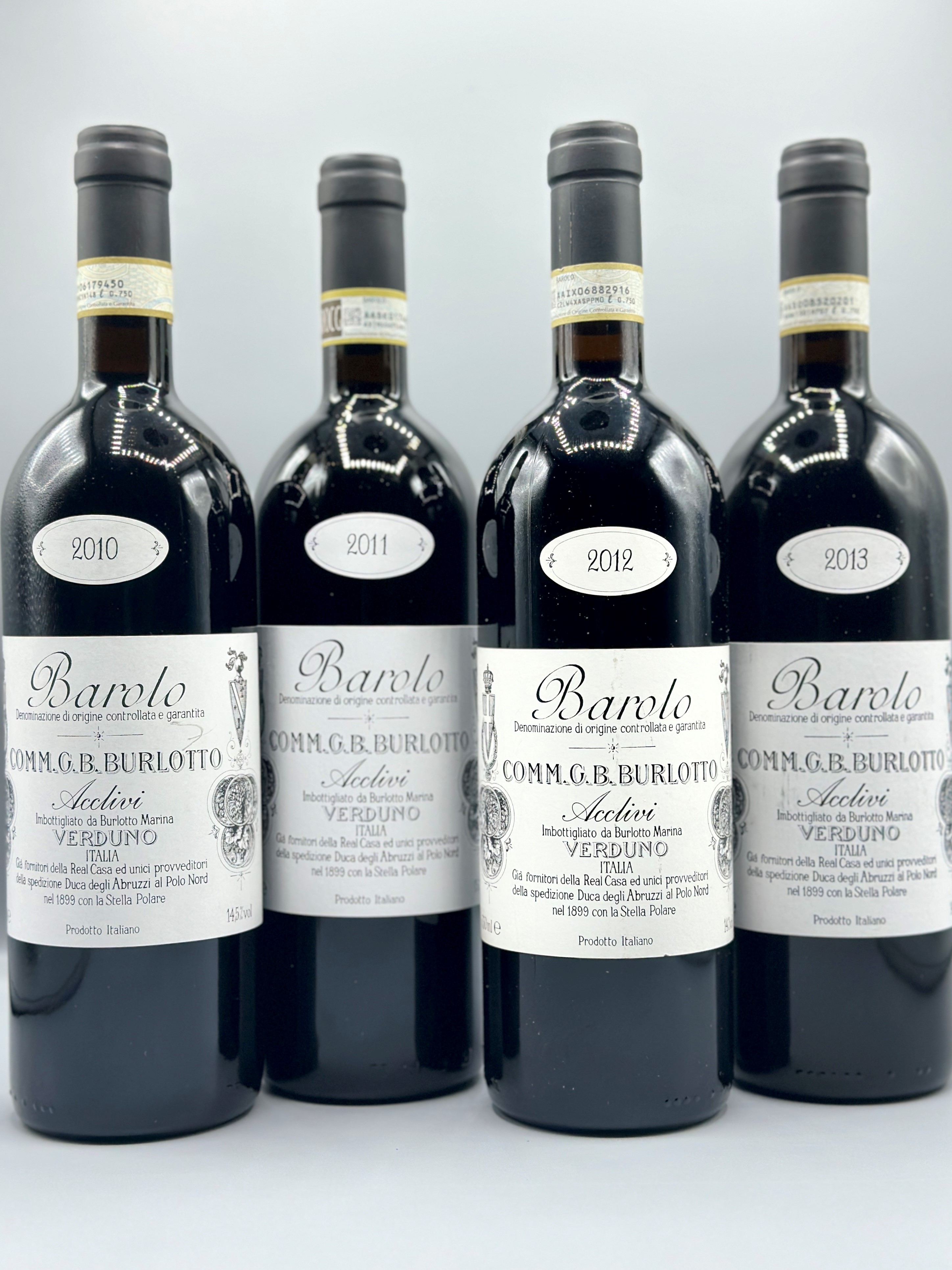 Comm. G.B. Burlotto, Barolo Acclivi Verticale