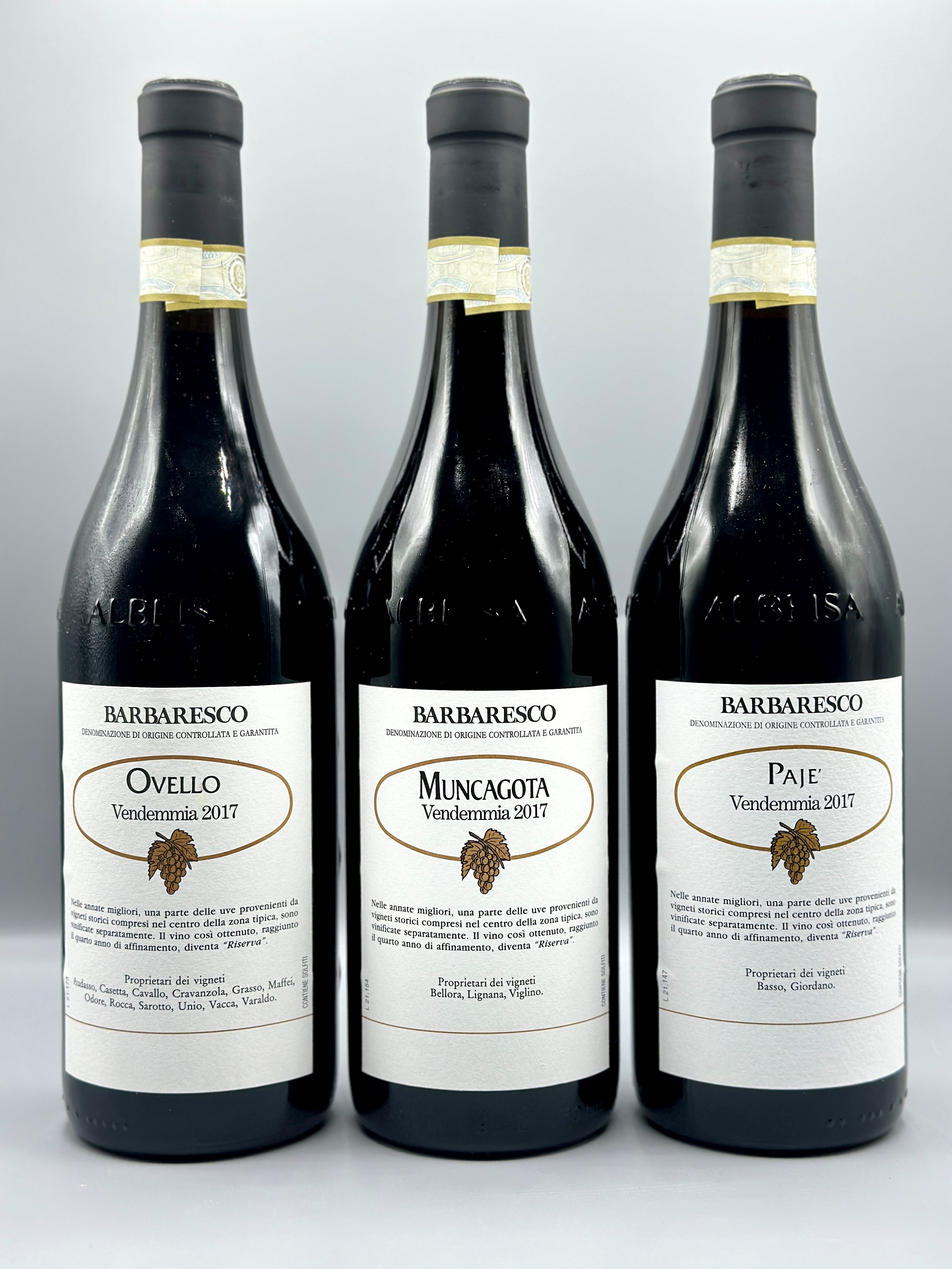 Produttori del Barbaresco, Crus Collection