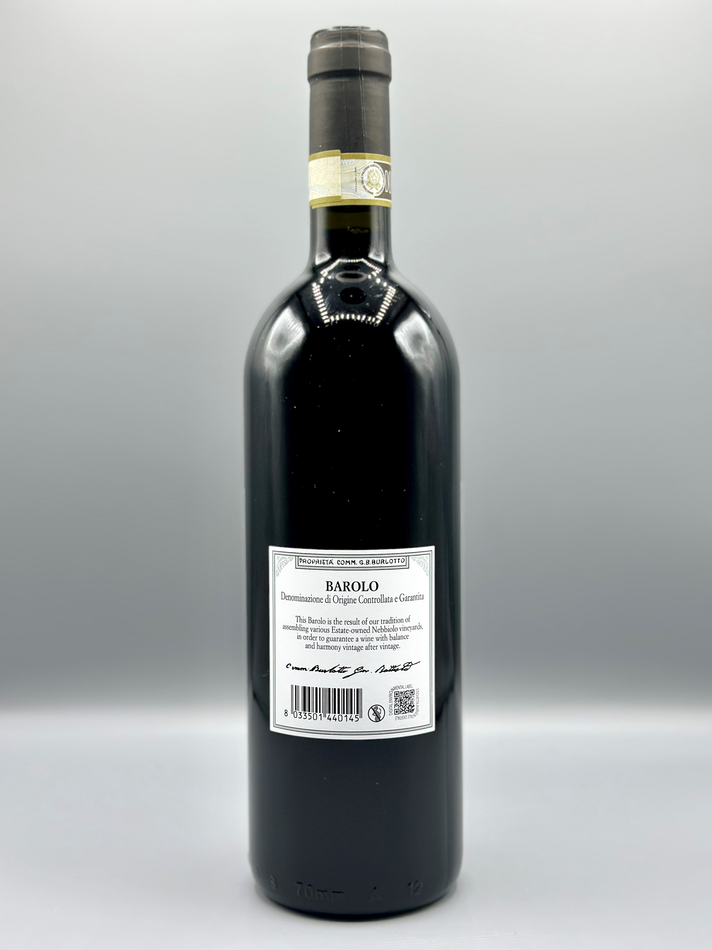 Comm. G.B. Burlotto, Barolo Burlotto