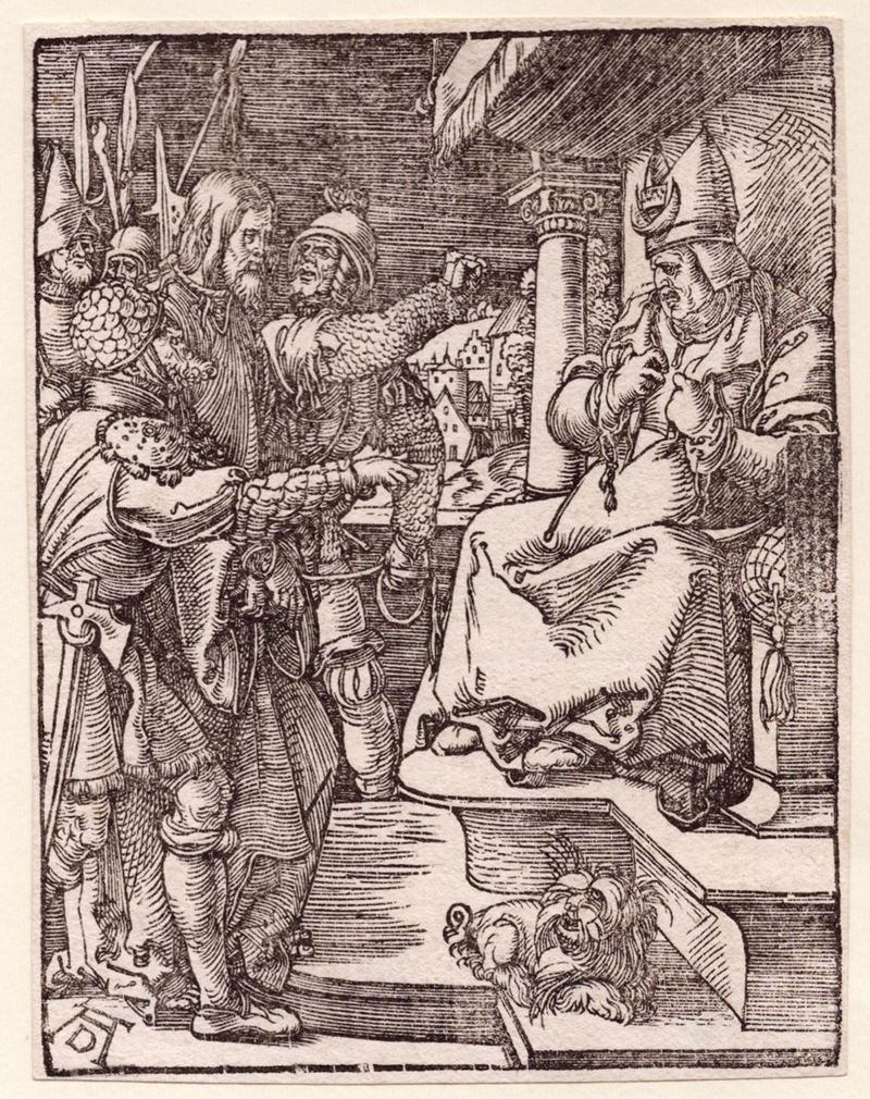 Gesù davanti a Caifa