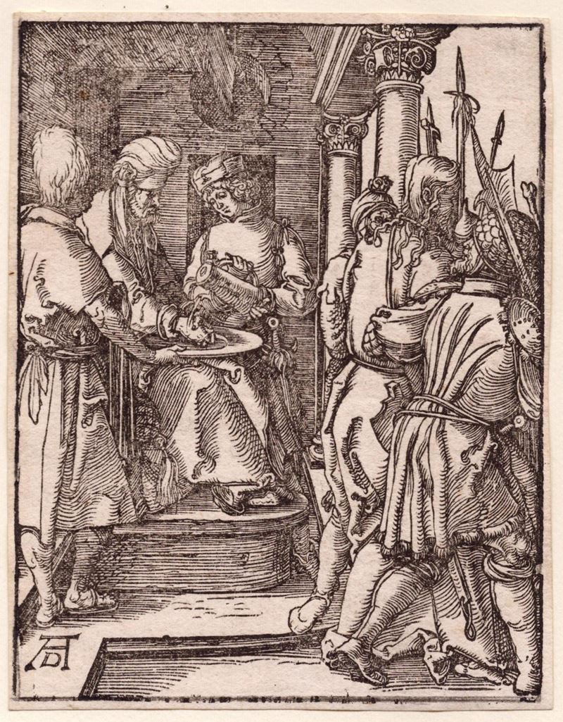 Pilato si lava le mani