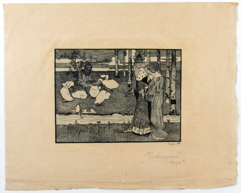 Heinrich Vogeler - Froschkonig