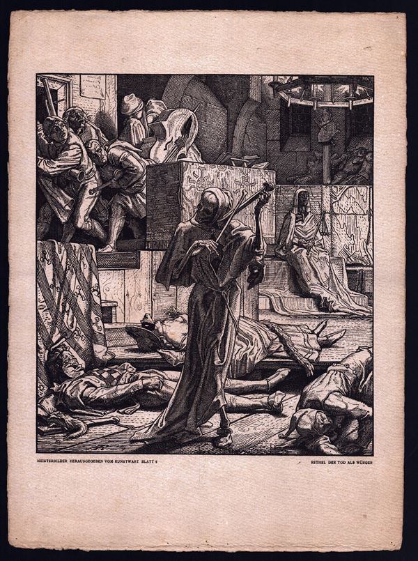 Alfred Rethel - Der Tod als Erwürger