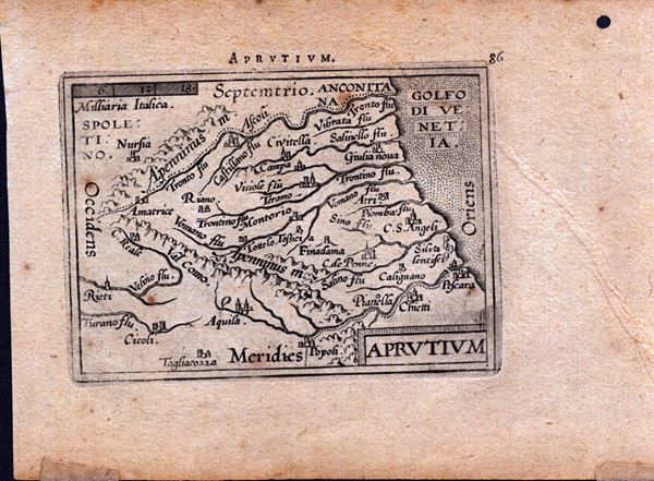 Abraham Ortelius - Abrutium (Abruzzo)