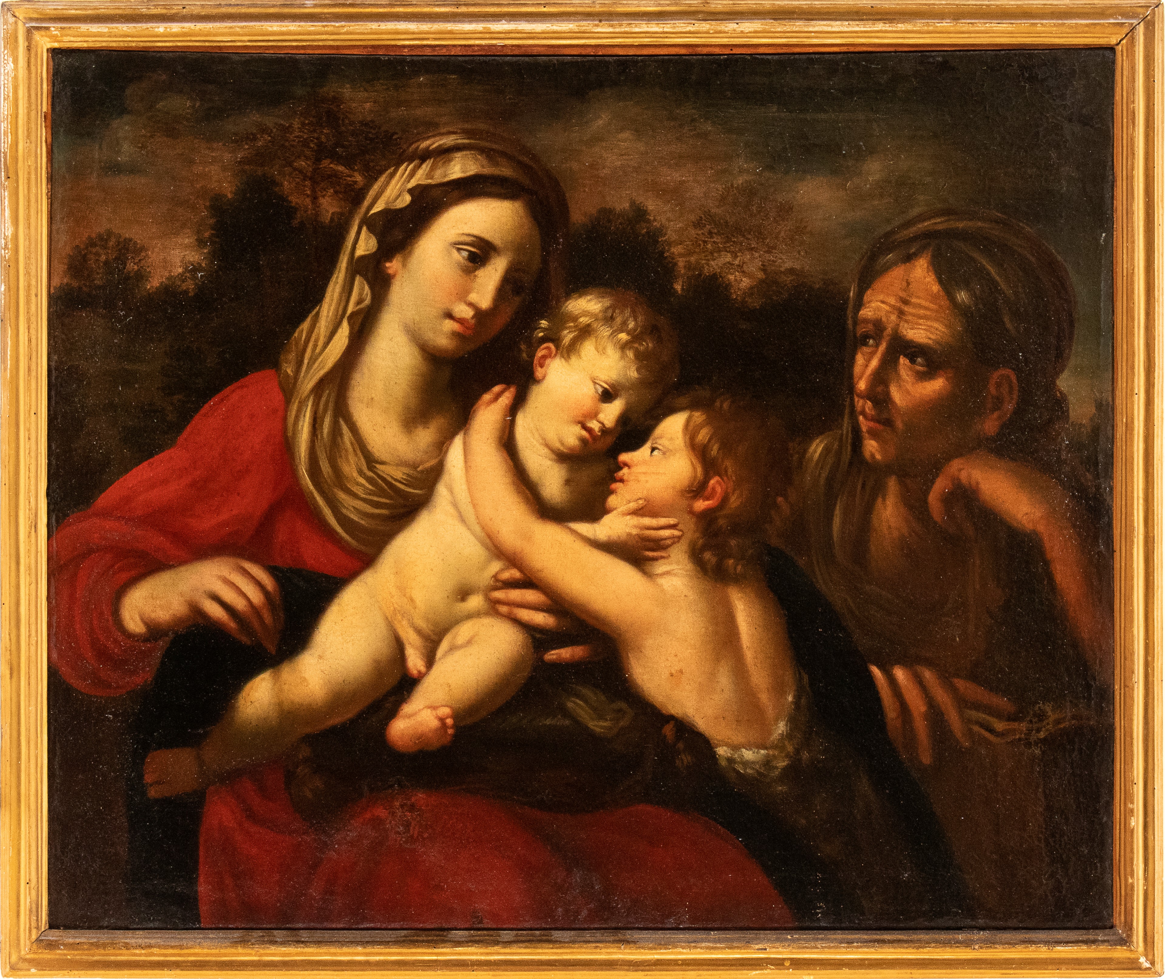 Carlo Maratti - Madonna con Bambino, Santa Elisabetta e San Giovannino