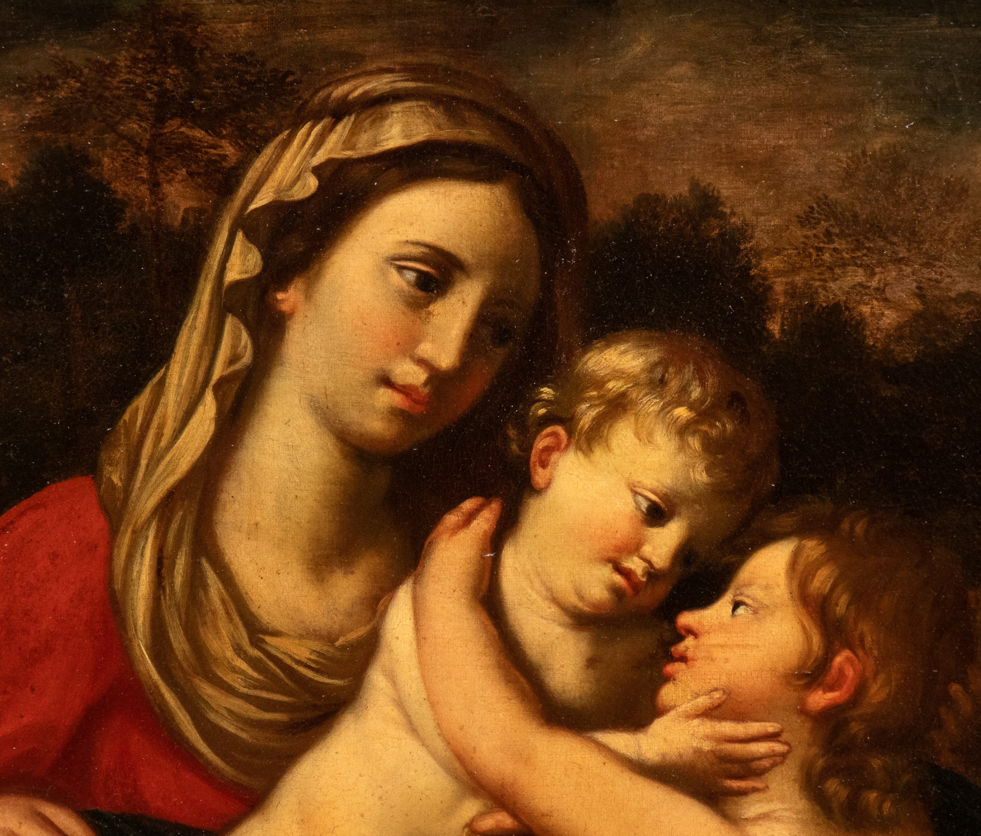 Carlo Maratti - Madonna con Bambino, Santa Elisabetta e San Giovannino